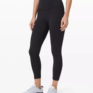 Lululemon Wunder Train HR 25’ leggings